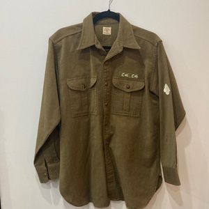 Vintage Boy Scout Overshirt 38 inch Chest